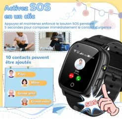 Montre Connectée 4G Enfant 13 Montre Connectée 4G Enfant -Monde Electronique Montre Connectee 4G Enfant SOS