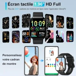 Montre Connectée Noir Pour Ado Garçon 11 Montre Connectée Noir Pour Ado Garçon -Monde Electronique Montre Connectee Ado 14 ans applications