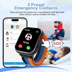 Montre Connectée Ado Avec Connectivité 4G -Monde Electronique Montre Connectee Ado 4G Appels