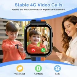 Montre Connectée Ado Avec Connectivité 4G -Monde Electronique Montre Connectee Ado 4G Connectivite