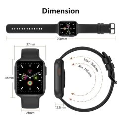 Montre Connectée Adolescent Donerton 17 Montre Connectée Adolescent Donerton -Monde Electronique Montre Connectee Ado Appels dimensions