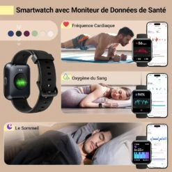 Montre Connectée Smartphone Adolescents -Monde Electronique Montre Connectee Ado Apple et Android moniteur