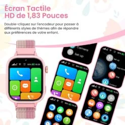 Montre Connectée Ado Fille Avec Suivi Position -Monde Electronique Montre Connectee Ado Fille Suivi Position HD