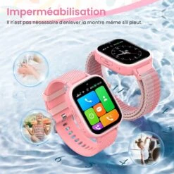 Montre Connectée Ado Fille Avec Suivi Position -Monde Electronique Montre Connectee Ado Fille Suivi Position Waterproof