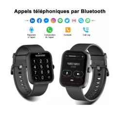 Montre Intelligente Multisport Adolescent -Monde Electronique Montre Connectee Adolescent Blackview W20 connectivite bluetooth
