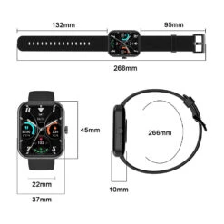 Montre Intelligente Multisport Adolescent -Monde Electronique Montre Connectee Adolescent Blackview W20 dimensions