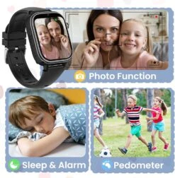 Montre Connectée Adolescent GPS Connecté -Monde Electronique Montre Connectee Adolescent GPS Connecte sommeil