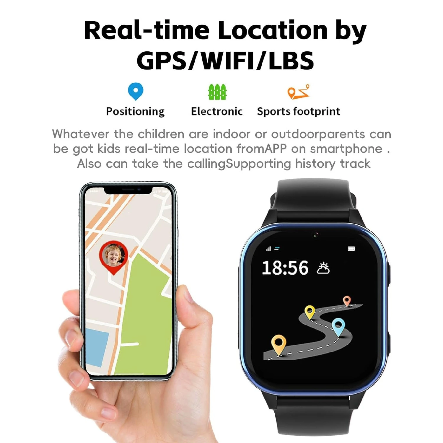 Montre Connectée Adolescent GPS Intégré 4 Montre Connectée Adolescent GPS Intégré – Image 2