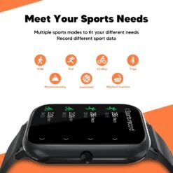 Montre Connectée Pour Ado Avec Notifications -Monde Electronique Montre Connectee Adolescent Htang modes sportifs