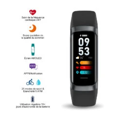Montre Connectée Adolescent IMFRCHCS -Monde Electronique Montre Connectee Adolescent IMFRCHCS suivi du sommeil