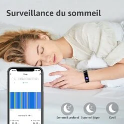 Montre Connectée Adolescent IMFRCHCS -Monde Electronique Montre Connectee Adolescent IMFRCHCS surveillance du sommeil