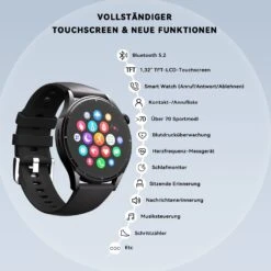 Montre Sport Junior Garçon -Monde Electronique Montre Connectee Adolescent Redriver bluetooth 5.2