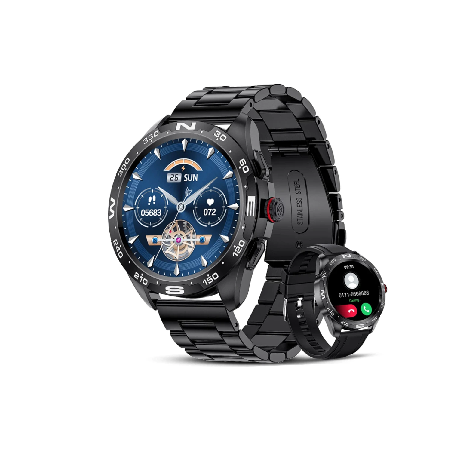 Montre Connectée Adolescent Stainless Steel 3 Montre Connectée Adolescent Stainless Steel