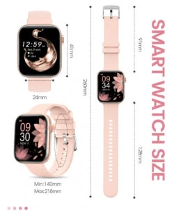 Smart Watch Pour Fille / Jeune Femme Fleur 13 Smart Watch Pour Fille / Jeune Femme Fleur -Monde Electronique Montre Connectee Adolescente Fille Fleur bracelet