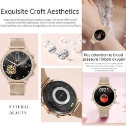 Montre Connectée Pour Adolescentes Filles Écran LCD 10 Montre Connectée Pour Adolescentes Filles Écran LCD -Monde Electronique Montre Connectee Adolescente LWEARKD design elegant