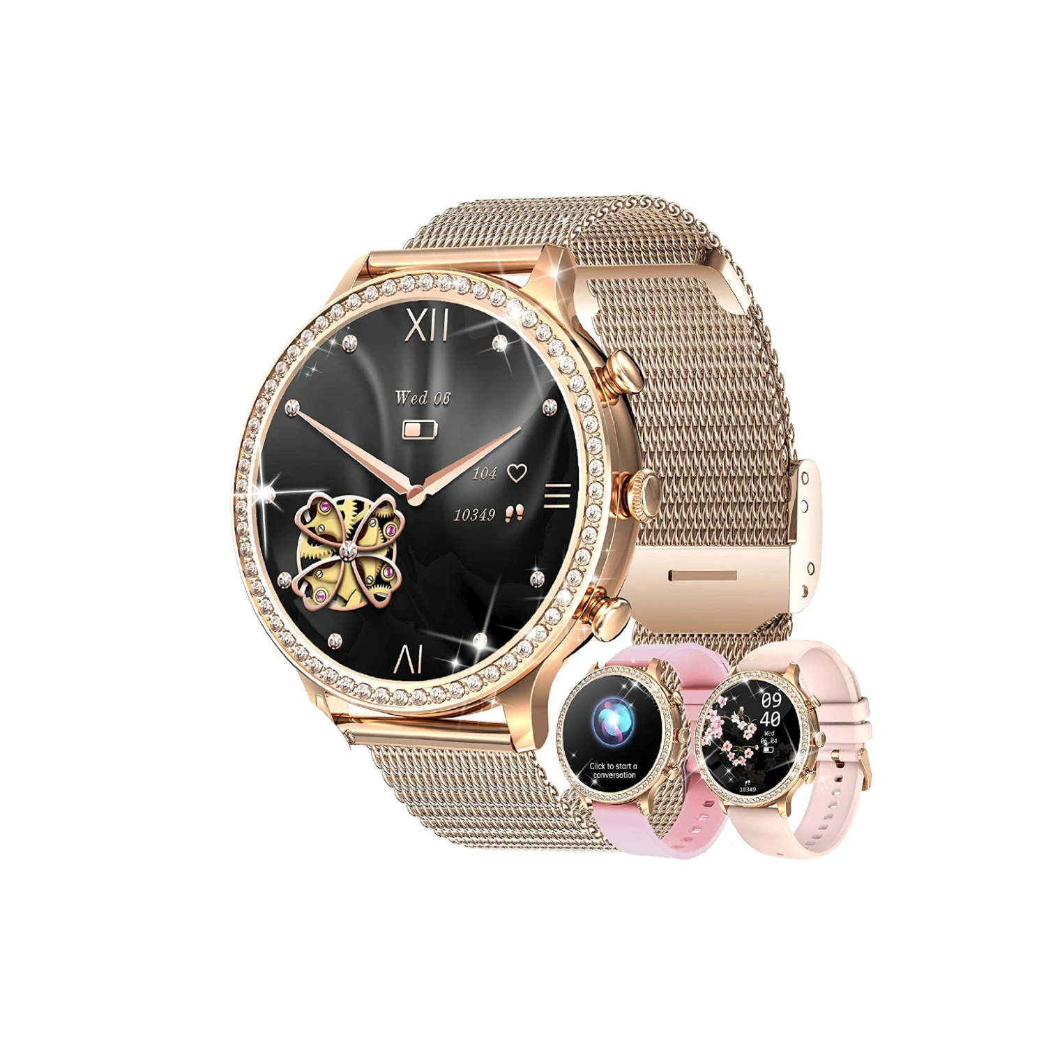 Montre Connectée Pour Adolescentes Filles Écran LCD 3 Montre Connectée Pour Adolescentes Filles Écran LCD
