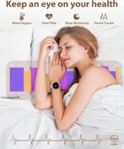 Smart Watch Adolescente Rose -Monde Electronique Montre Connectee Adolescente Rose sommeil