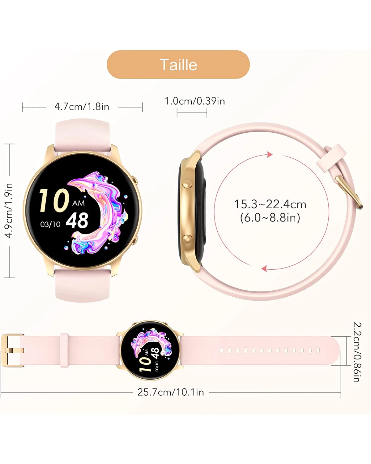 Montre Connectée Sport Fille Ado 9 Montre Connectée Sport Fille Ado – Image 7