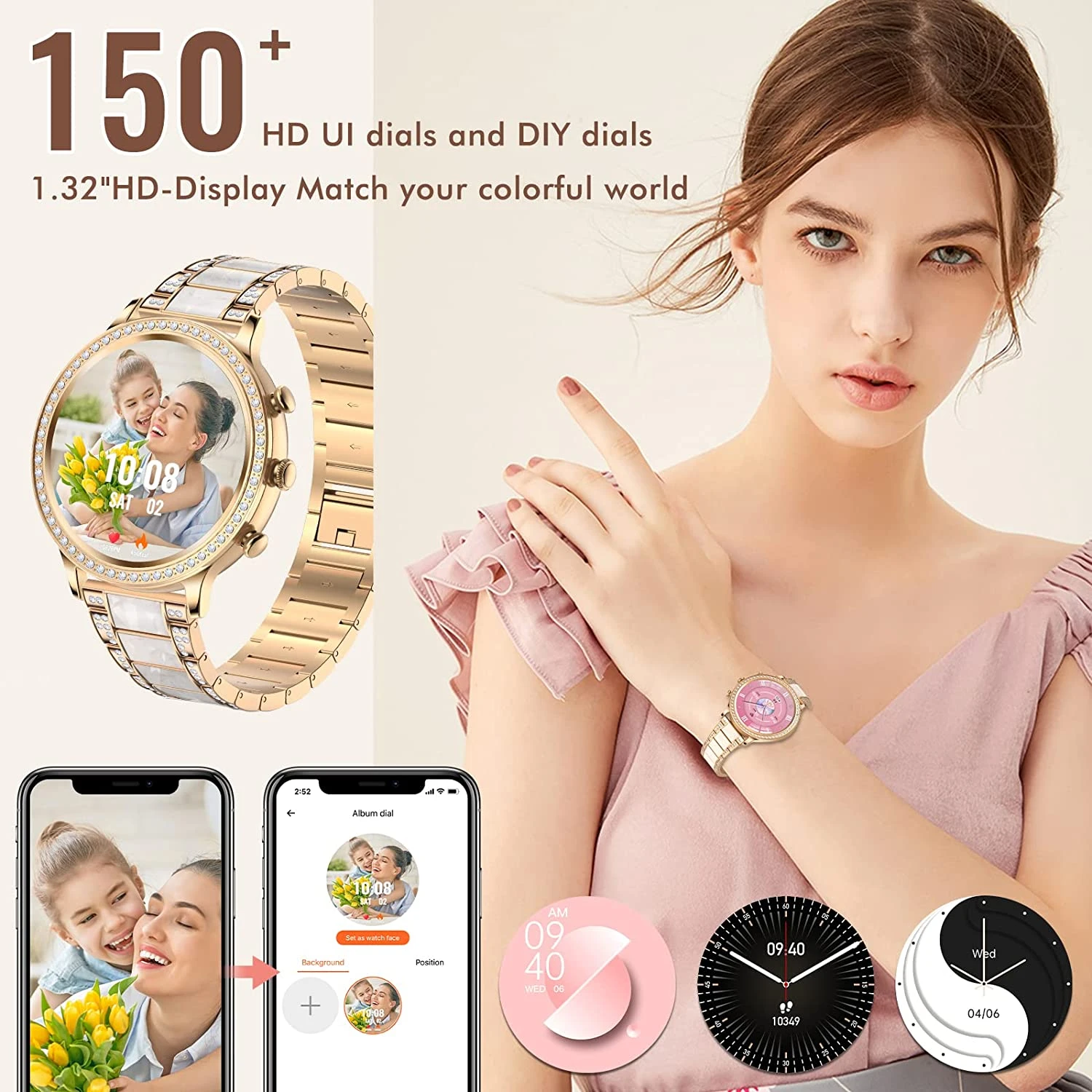 Montre Intelligente Ado Fille 4 Montre Intelligente Ado Fille – Image 2