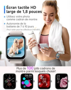 Montre Connectée Alexa Étanche -Monde Electronique Montre Connectee Alexa Etanche ecran tactile