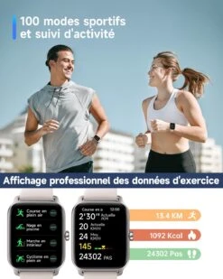 Montre Connectée Alexa Étanche -Monde Electronique Montre Connectee Alexa Etanche fonctionnalites