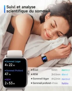 Montre Connectée Alexa Étanche -Monde Electronique Montre Connectee Alexa Etanche suivi sommeil