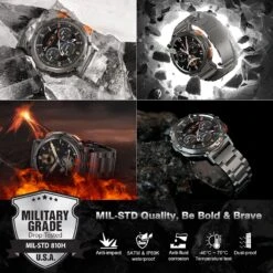 Montre Connectée Always On Display 15 Montre Connectée Always On Display -Monde Electronique Montre Connectee Always On Display militaire