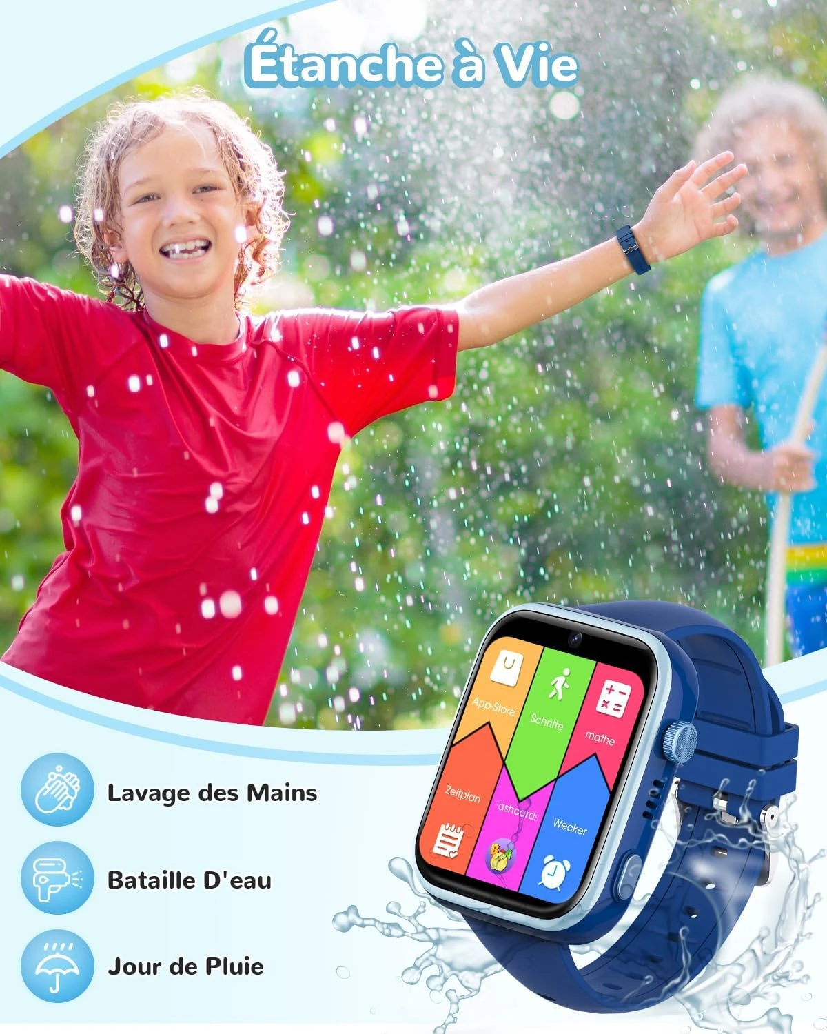 Montre Connectée Avec Appel Et Message Pour Ado 7 Montre Connectée Avec Appel Et Message Pour Ado – Image 5