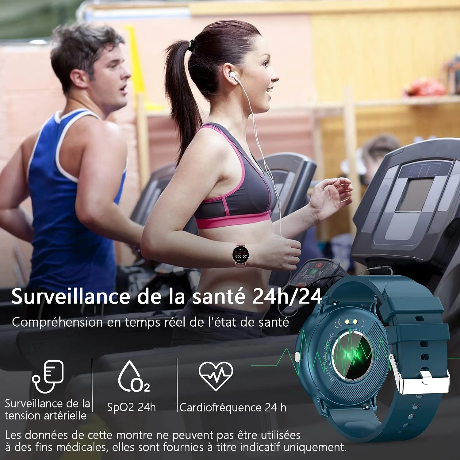 Montre Connectée Bluetooth Homme 8 Montre Connectée Bluetooth Homme – Image 6