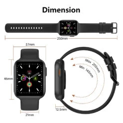 Montre Connectée Intelligente Adolescent Natation -Monde Electronique Montre Connectee Bribejat Adolescent dimensions