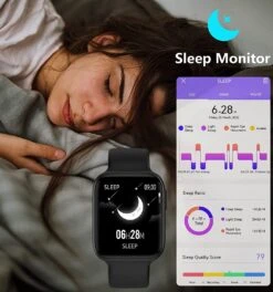 Montre Connectée Intelligente Adolescent Natation -Monde Electronique Montre Connectee Bribejat Adolescent sommeil