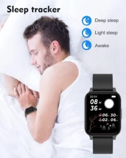 Montre Connectée Cardiofréquencemètre Et étanche -Monde Electronique Montre Connectee Cardiofrequencemetre et etanche sommeil