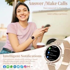 Montre Connectée Chic Femme 11 Montre Connectée Chic Femme -Monde Electronique Montre Connectee Chic Femme notifications