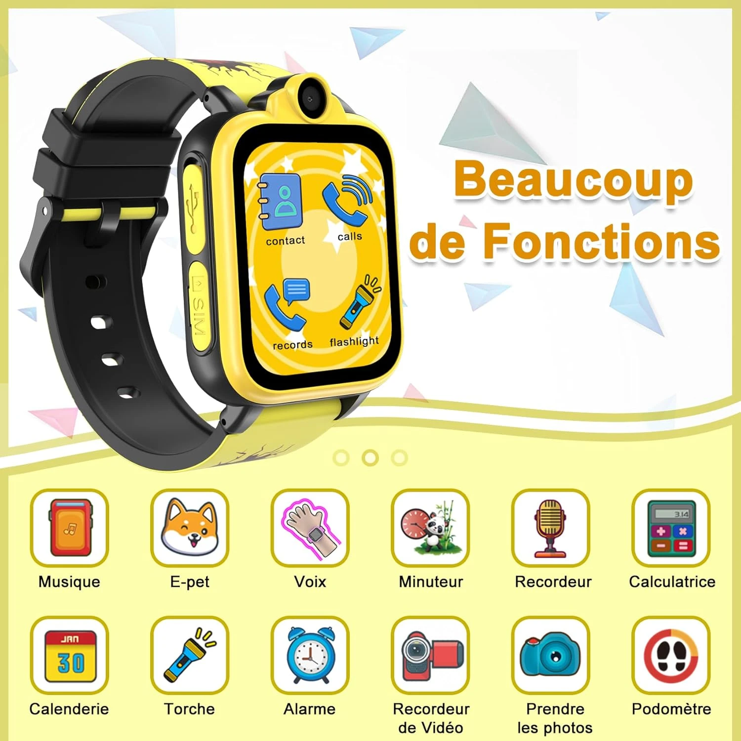 Montre Connectée Enfant 2G 8 Montre Connectée Enfant 2G – Image 6
