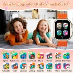 Montre Connectée Enfant Orange -Monde Electronique Montre Connectee Enfant Orange Smart