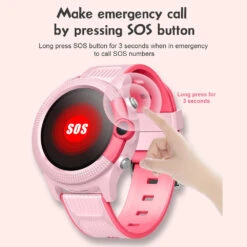 Montre Connectée Enfant Ronde -Monde Electronique Montre Connectee Enfant Ronde SOS