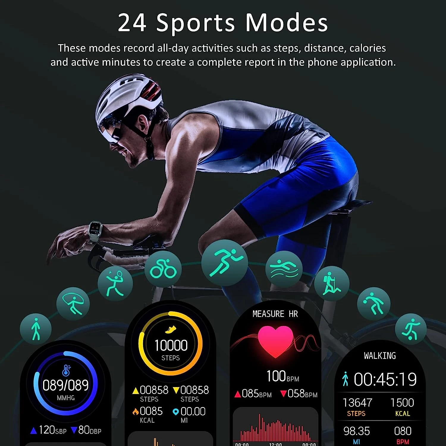 Montre Connectée Étanche Antichoc 5 Montre Connectée Étanche Antichoc – Image 3