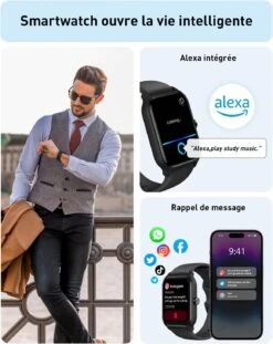 Montre Connectée Étanche Bluetooth -Monde Electronique Montre Connectee Etanche Bluetooth notifications