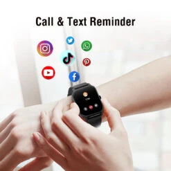 Montre Connectée Étanche Homme Suivi Sommeil -Monde Electronique Montre Connectee Etanche Homme Suivi Sommeil appel et sms