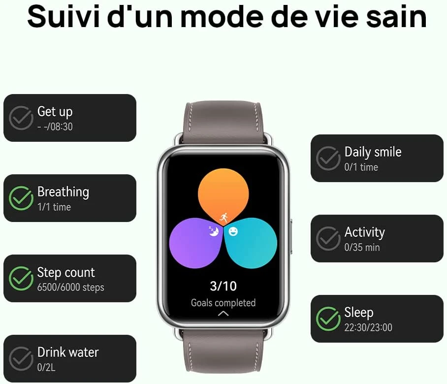 Montre Connectée Étanche Huawei 4 Montre Connectée Étanche Huawei – Image 2