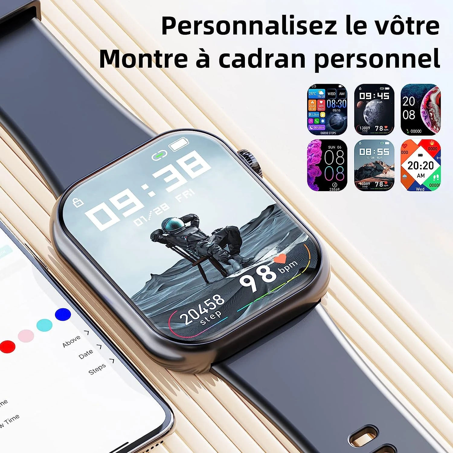 Montre Connectée Étanche IOS 9 Montre Connectée Étanche IOS – Image 7