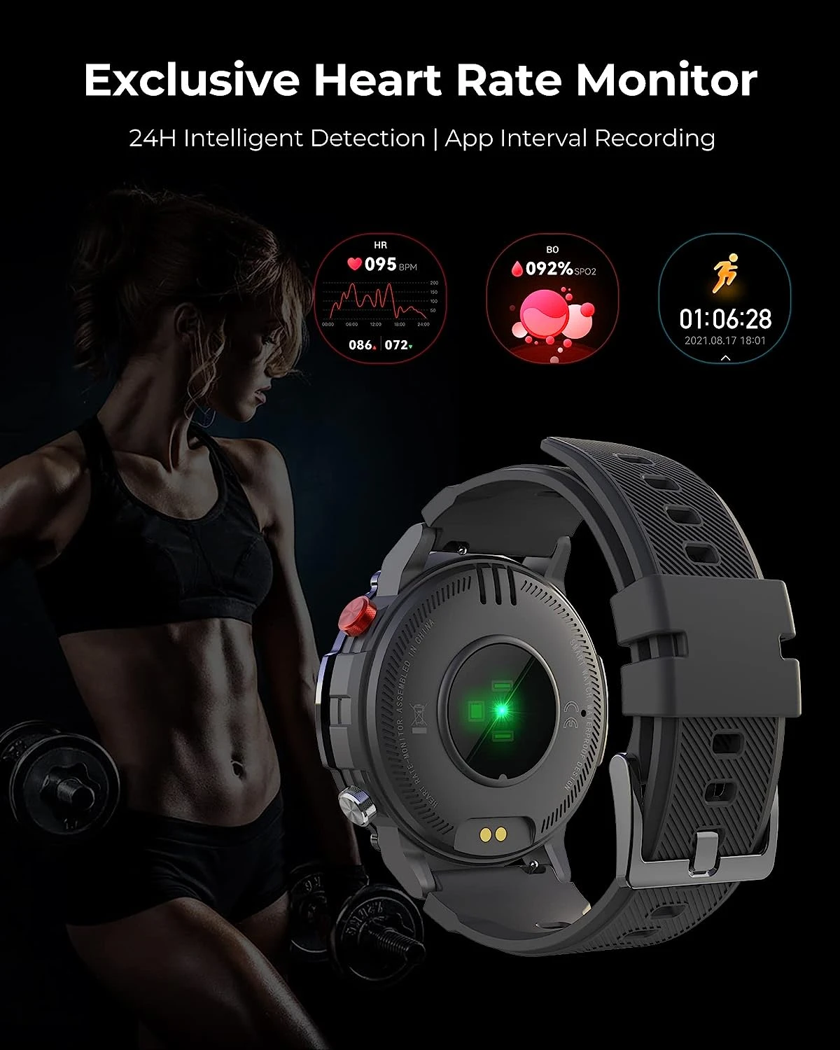 Montre Connectée Étanche Mer Et Plage 5 Montre Connectée Étanche Mer Et Plage – Image 3