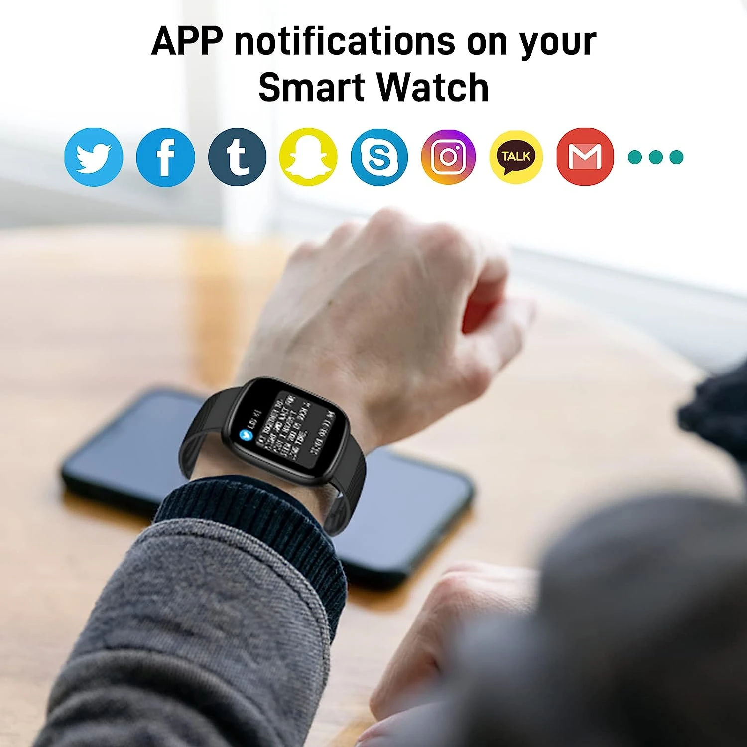 Montre Connectée Résistante à L’eau 4 Montre Connectée Résistante à L’eau – Image 2