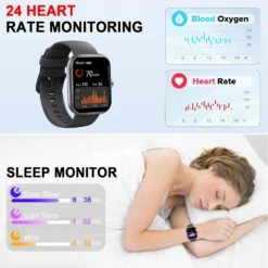 Smart Watch Étanche Podomètre -Monde Electronique Montre Connectee Etanche Podometre moniteur de sommeil