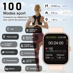 Montre Connectée Femme Android Et IOS 14 Montre Connectée Femme Android Et IOS -Monde Electronique Montre Connectee Femme BlackView W20 100 modes sportifs