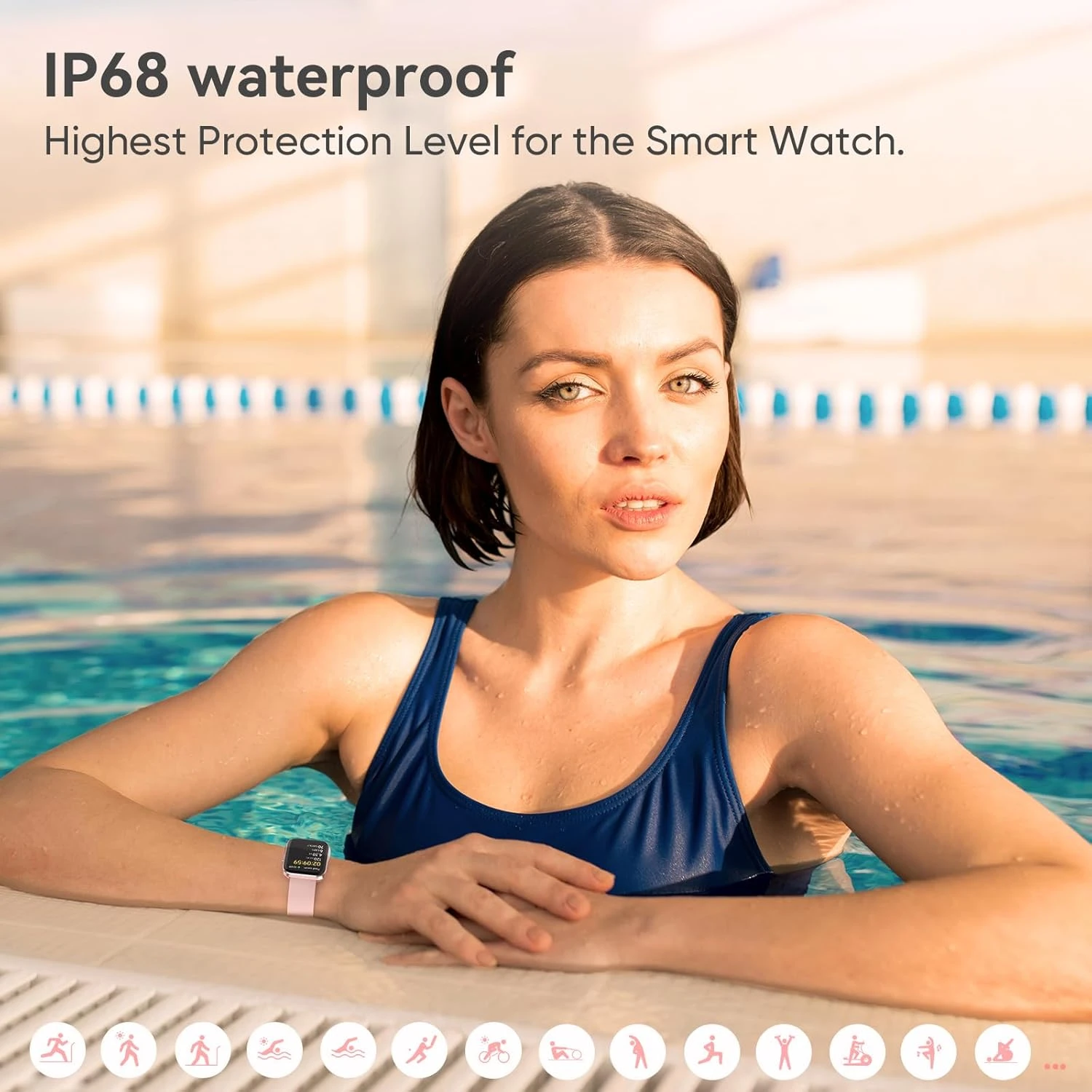 Montre Connectée Femme Blanche 7 Montre Connectée Femme Blanche – Image 5