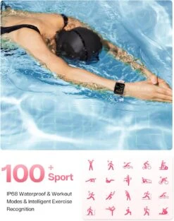 Montre Connectée Femme Etanche Aquabike -Monde Electronique Montre Connectee Femme Etanche Aquabike natation