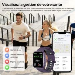 Montre Connectée Femme GPS Étanche 11 Montre Connectée Femme GPS Étanche -Monde Electronique Montre Connectee Femme GPS Etanche sante