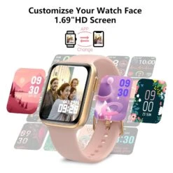 Montre Connectée Femme Haut-Parleur Intégré -Monde Electronique Montre Connectee Femme Haut Parleur haute definition