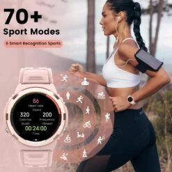Montre Connectée Femme Autonomie 10 Jours -Monde Electronique Montre Connectee Femme Longue Autonomie 70 modes sportifs